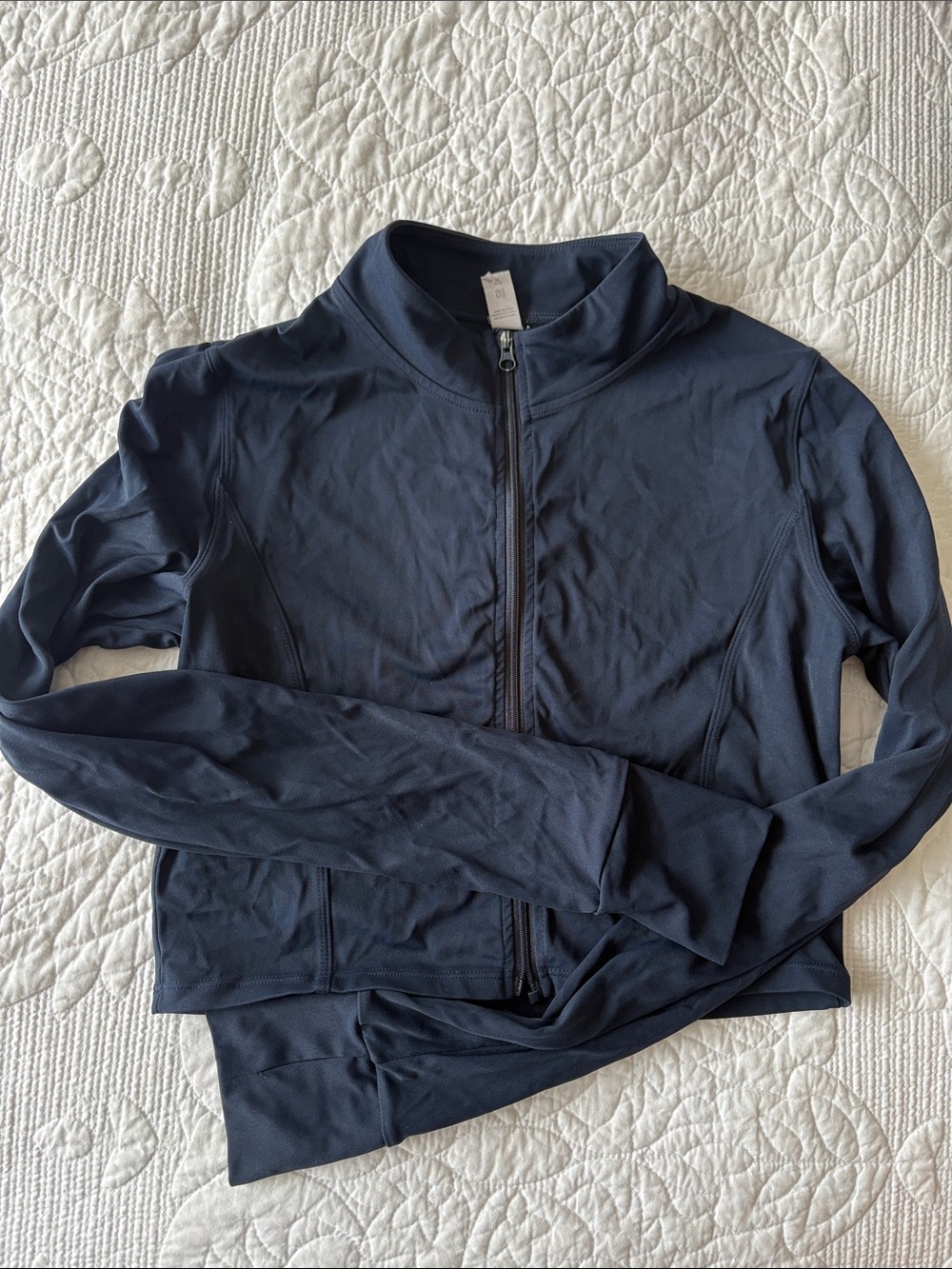 lululemon athletica Navy Lightweight Full-Zip Bomber